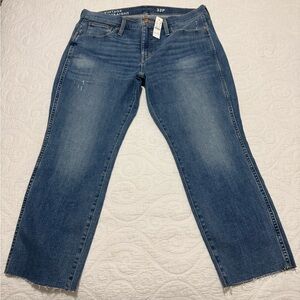 Jcrew Vintage Straight Blue Jeans